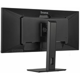 iiyama ProLite XUB3493WQSU-B6 34" Moniteur UltraWide Noir (Mat), 1x DisplayPort, 2x HDMI, 2x USB-C, 2x USB-A, 120 Hz
