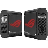 ASUS ROG Rapture GT6, Routeur maillé Noir, 2 pièces