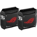 ASUS ROG Rapture GT6, Routeur maillé Noir, 2 pièces