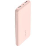 Belkin BOOSTCHARGE 3-Port 10,000 mAh, Powerbank Or rose