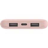 Belkin BOOSTCHARGE 3-Port 10,000 mAh, Powerbank Or rose