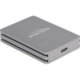 DeLOCK USB Type-C SD and CFexpress, Lecteur de carte Gris