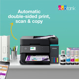 Epson EcoTank ET-3950 all-in-one, Imprimante multifonction Noir, Numérisation, copie, Wi-Fi, jusqu'à 3 ans d'encre inclus