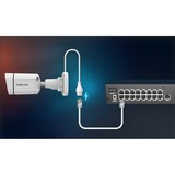 Foscam FNA216HE, Enregistreur vidéo en réseau Noir, 16 canaux, 4K/8MP, PoE