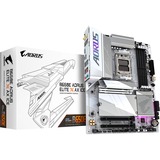 GIGABYTE B650E AORUS ELITE X AX ICE carte mère socket AM5 Blanc/Argent, RAID, 2,5Gb-LAN, WLAN, BT, Sound, ATX