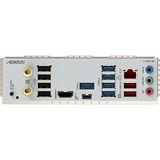 GIGABYTE B650E AORUS ELITE X AX ICE carte mère socket AM5 Blanc/Argent, RAID, 2,5Gb-LAN, WLAN, BT, Sound, ATX