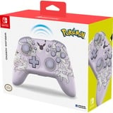 HORI Wireless Horipad - Evoli Evolutions, Manette de jeu Lavande/Blanc