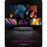 ICY BOX IB-DK7401-CU31 17 en 1, Station d'accueil Noir