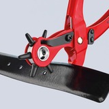KNIPEX Pince emporte-pièces revolver 90 70 220 avec ressort d'ouverture