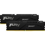 Kingston FURY Kit DDR5-5600 16 Go, Mémoire vive Noir, KF556C36BBEK2-16, Beast, EXPO