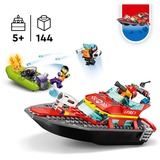 LEGO City - Bateau de sauvetage incendie, Jouets de construction 60373