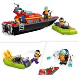 LEGO City - Bateau de sauvetage incendie, Jouets de construction 60373