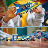 LEGO City - Missions des détectives de la police sur l’eau, Jouets de construction 60355