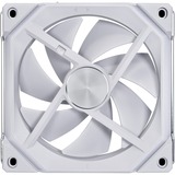 Lian Li UNI FAN SL120 V2 Reverse Blade Single Pack, Ventilateur de boîtier Blanc, 4 BROCHES PWM + 3 BROCHES ARGB