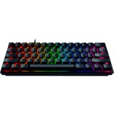 Razer Huntsman Mini, clavier gaming Noir, Layout FR, Razer Clicky Optical (Purple)