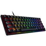 Razer Huntsman Mini, clavier gaming Noir, Layout FR, Razer Clicky Optical (Purple)