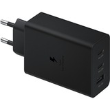 Samsung 65W Power Adapter Trio chargeur Noir, 2x USB-C, 1x USB-A