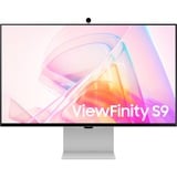 Samsung ViewFinity S9 S90PC 27" 5K UHD Moniteur  Noir/Argent, mini-DisplayPort, 3x USB-C, Thunderbolt, Wi-Fi 5, BT