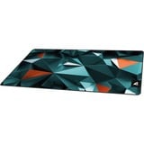 Sharkoon SKILLER SGP30 XXL D1, Tapis de souris gaming Vert/Orange