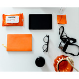 Whoosh! Screen Shine, Lingettes nettoyantes Blanc/Orange, 20 pièces