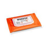 Whoosh! Screen Shine lingette nettoyante, Lingettes nettoyantes Blanc/Orange, 20 pièces