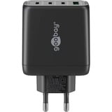 goobay 68W GaN USB-C PD Multiport Quick Charger, Chargeur Noir