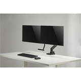 goobay Dual Monitor Mount Office, Support de moniteur Noir