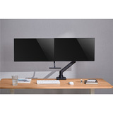 goobay Dual Monitor Mount Office, Support de moniteur Noir