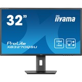 iiyama ProLite XB3270QSU-B1 31.5" Moniteur  Noir, 100Hz, HDMI, DisplayPort, USB, Adaptive Sync