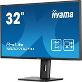 iiyama ProLite XB3270QSU-B1 31.5" Moniteur  Noir, 100Hz, HDMI, DisplayPort, USB, Adaptive Sync