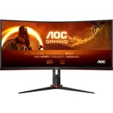 AOC CU34G2XP/BK 34" Curved UltraWide Moniteur gaming  Noir