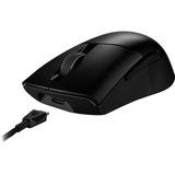 ASUS ROG Keris Wireless Aimpoint, Souris gaming Noir, 36 000 ppp, 2,4 GHz, Bluetooth, LED RGB