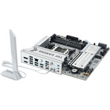 ASUS TUF GAMING B850M-PLUS WIFI7 W AMD B850 Emplacement AM5 micro ATX carte mère socket AM5 AMD, Emplacement AM5, AMD Ryzen 7000 Series, AMD Ryzen 8000 Series, AMD Ryzen 9000 Series, Emplacement AM5, DDR5-SDRAM, 256 Go