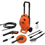 BLACK+DECKER BEPW1700KIT-QS, Nettoyeur haute pression Orange/Noir