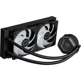 Cooler Master Master MasterLiquid 240 Atmos, Watercooling Noir, Connecteur de ventilateur PWM à 4 broches