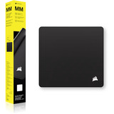 Corsair MM Anti-fray Cloth Medium, Tapis de souris gaming Noir, Format M, 320 x 300 mm, tissu