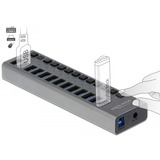 DeLOCK Hub USB SuperSpeed externe avec 13 ports 