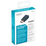 Digitus Émulateur EDID HDMI 4K, Adaptateur Noir
