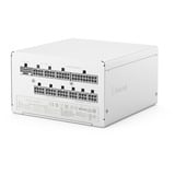Fractal Design ION Gold 3 1000W White alimentation  Blanc, 3x PCIe, 1x 12V-2x6, Gestion des câbles