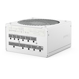 Fractal Design ION Gold 3 White alimentation modulaire 1000 watt Blanc, 1x 12V-2x6, 3x PCIe