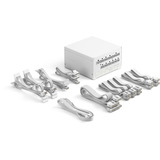 Fractal Design ION Gold 3 White alimentation modulaire 1000 watt Blanc, 1x 12V-2x6, 3x PCIe