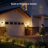 Govee Govee Smart Outdoor Wall light, Lampe 2700-6500K, Mat