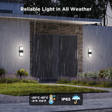 Govee Govee Smart Outdoor Wall light, Lampe 2700-6500K, Mat