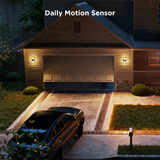 Govee Govee Smart Outdoor Wall light, Lampe 2700-6500K, Mat