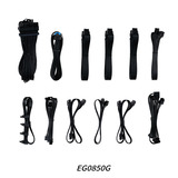 Lian Li EDGE GOLD alimentation modulaire 850 watt Noir, 1x 12V-2x6, 4x PCIe