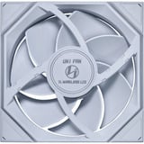 Lian Li UNI FAN TL 140 LCD Wireless Reverse Blade ventilateur de boîtier RGB  Blanc, 140 x 140 x 28 mm, PWM, 1x 9 broches USB