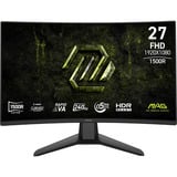MSI MAG 274CF X24 27" Moniteur gaming incurvé  Noir, 2x HDMI, DisplayPort, 240 Hz