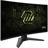 MSI  27" Moniteur gaming incurvé  Noir
