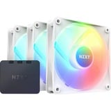 NZXT F120 RGB Core ventilateurs de boîtier Blanc, 3 pièces, 120 x 120 x 26 mm, PWM