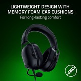Razer Blackshark V2 X pour Xbox casque gaming over-ear Noir